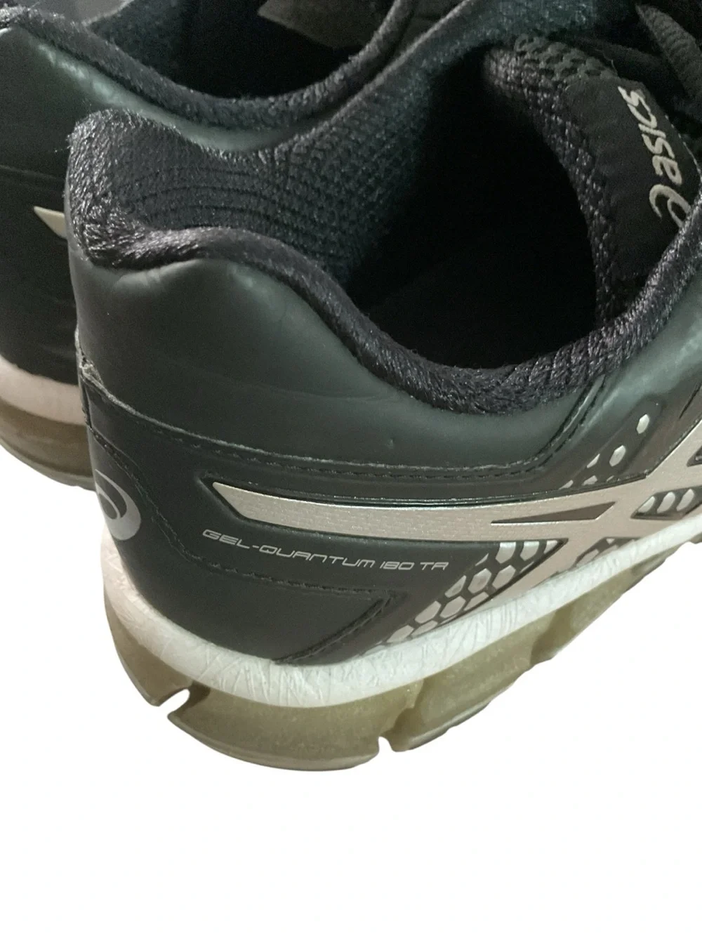 ASICS Black/White/Metallic Gel-Quantum I80 TR